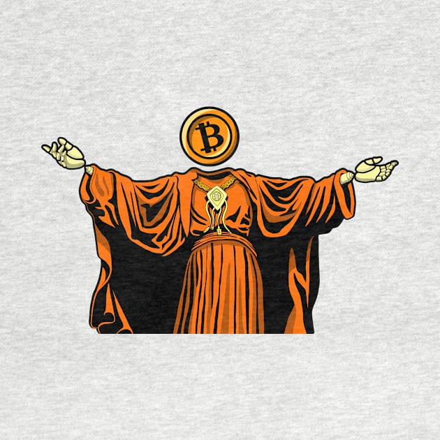 Bitcoin Messiah of the Social Solidarity by Akman